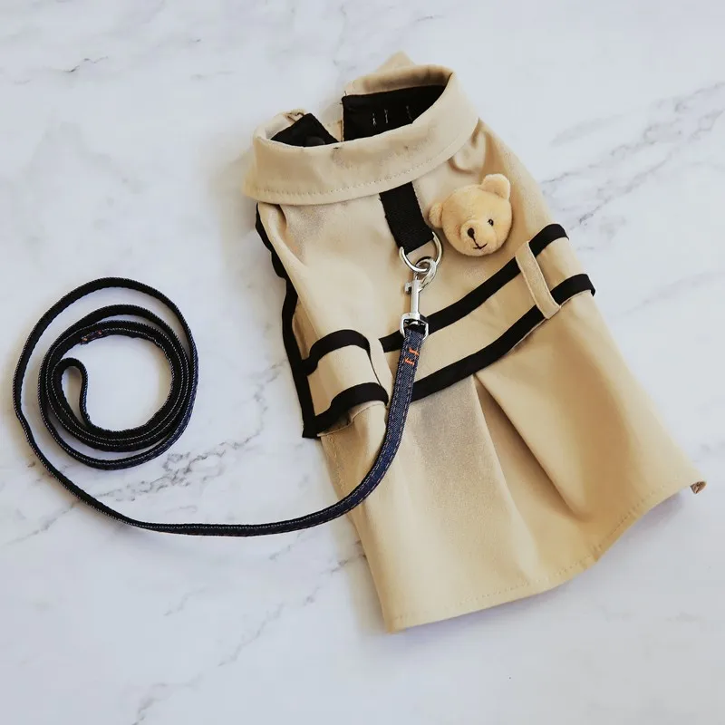 Pet Dog Clothing Cute Spring Pet Windbreaker Little Bear Can Tow Small And Large Dog Pet Clothing Jacket
Pet Dog Clothing Cute Spring Pet Windbreaker Little Bear Can Tow Small And Large Dog Pet Clothing Jacket