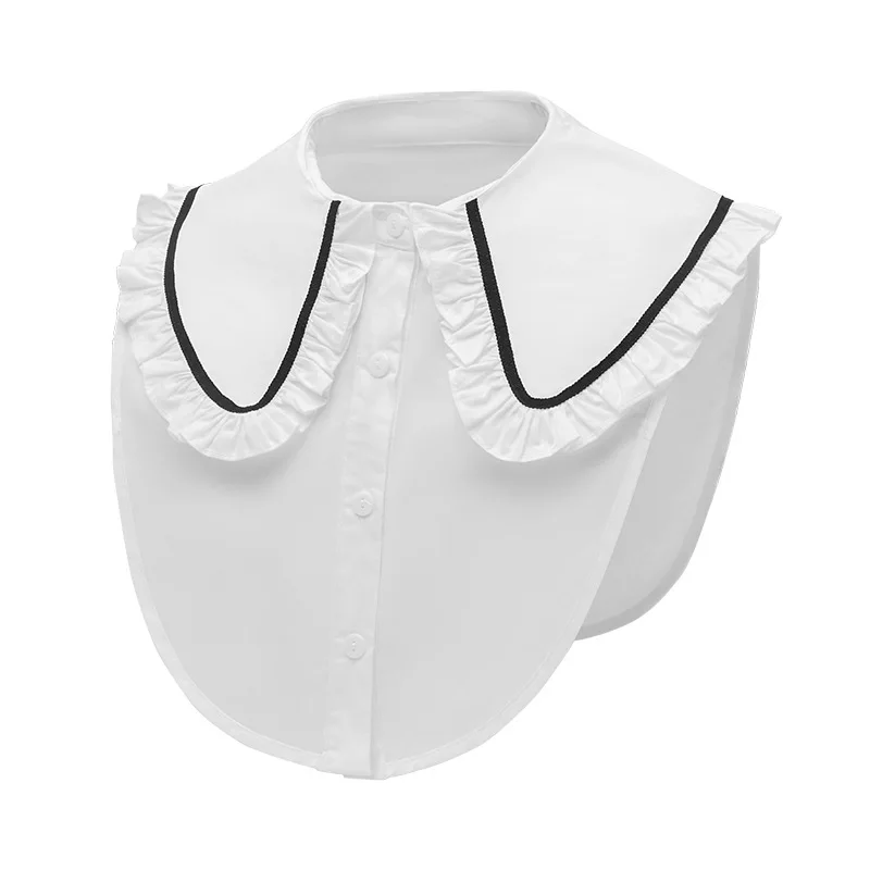 Women Shirt Detachable Collar Female White Laple Blouse Tops Fake Collar Female Removable False Collars Shirt Lapel Tie
Women Shirt Detachable Collar Female White Laple Blouse Tops Fake Collar Female Removable False Collars Shirt Lapel Tie