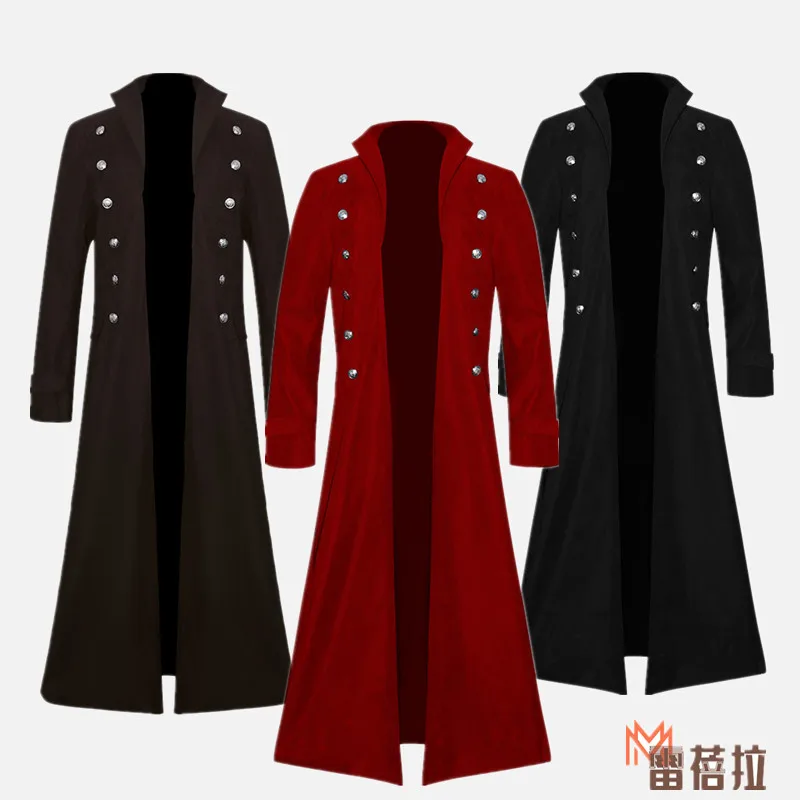 Мужской костюм на Хэллоуин, винтажный стиль-панк F Jaet, готический Ренессанс, пон2020, пальто из полиэстера, эксклюзивный онлайн
Мужской костюм на Хэллоуин, винтажный стиль-панк F Jaet, готический Ренессанс, пон2020, пальто из полиэстера, эксклюзивный онлайн