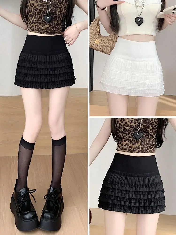 Spring Summer High Waist Cake Short Skirt Women's Korean Style Lace A-Line Skirt Sweet Spicy Girls Commute Anti-Static
Spring Summer High Waist Cake Short Skirt Women's Korean Style Lace A-Line Skirt Sweet Spicy Girls Commute Anti-Static