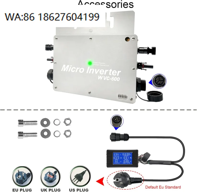 800W 2000W 230V MPPT Grid Tie Micro Inverter High Efficiency Waterproof Balcony Solar Power Equipment
800W 2000W 230V MPPT Grid Tie Micro Inverter High Efficiency Waterproof Balcony Solar Power Equipment