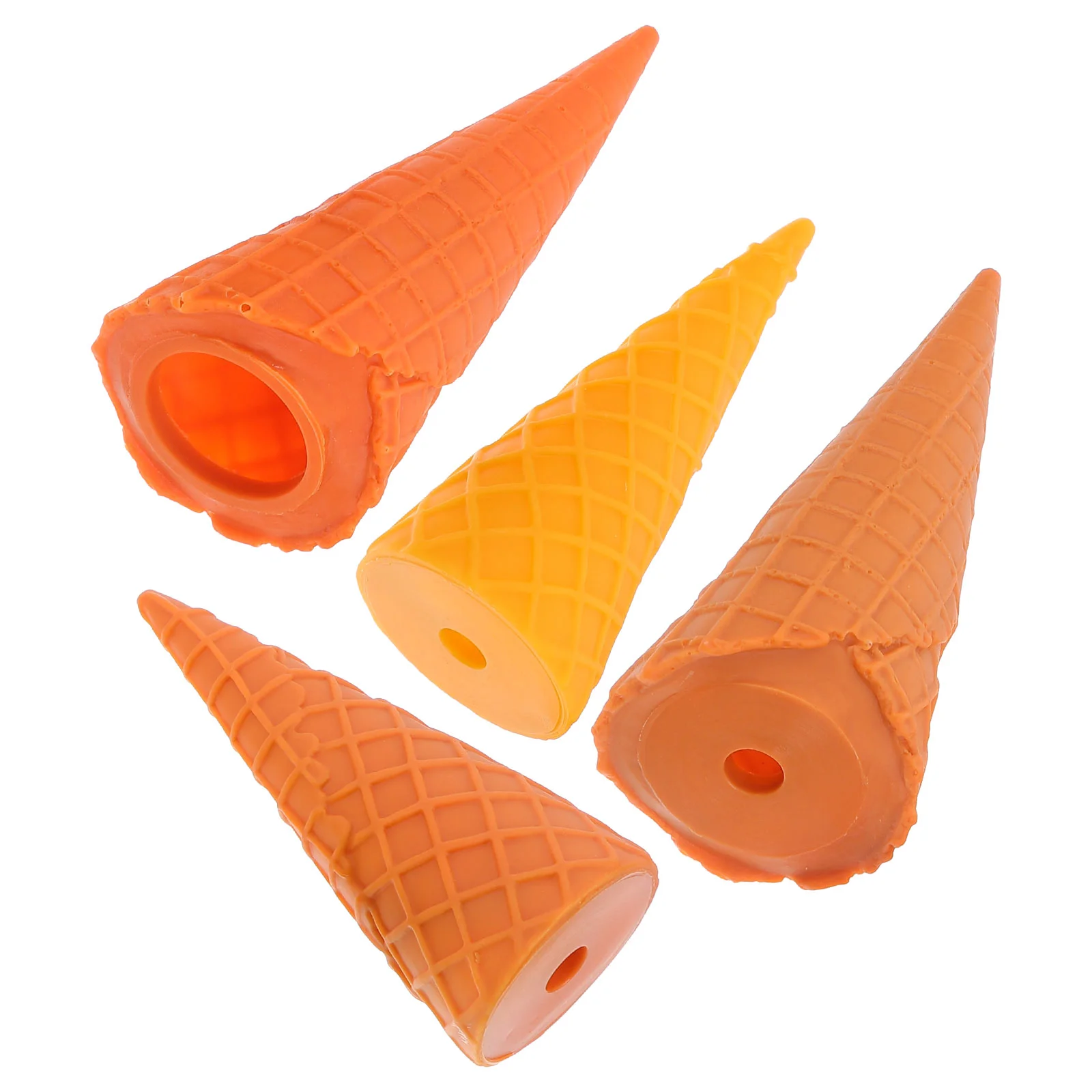 4 Pcs Simulated Vacuum Brittle Cylinder Model Realistic Ice Cream Cone Mini Cones Plastic Fake Cartoon Artificial Pvc Toy
4 Pcs Simulated Vacuum Brittle Cylinder Model Realistic Ice Cream Cone Mini Cones Plastic Fake Cartoon Artificial Pvc Toy