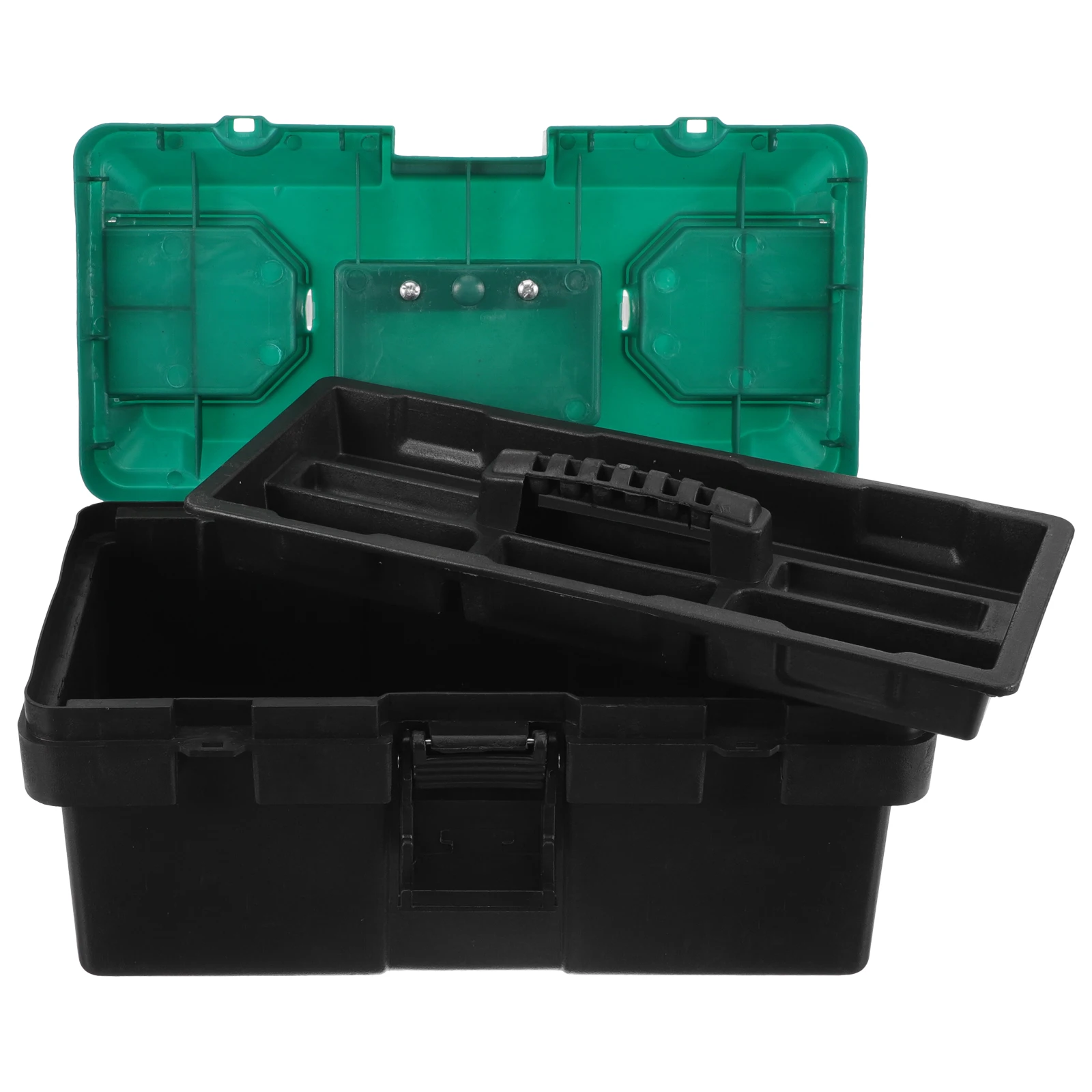 Plastic Toolbox inch Hard Case 2 Storage Box layer ganizers Portable Container Craft Storage Box
Plastic Toolbox inch Hard Case 2 Storage Box layer ganizers Portable Container Craft Storage Box