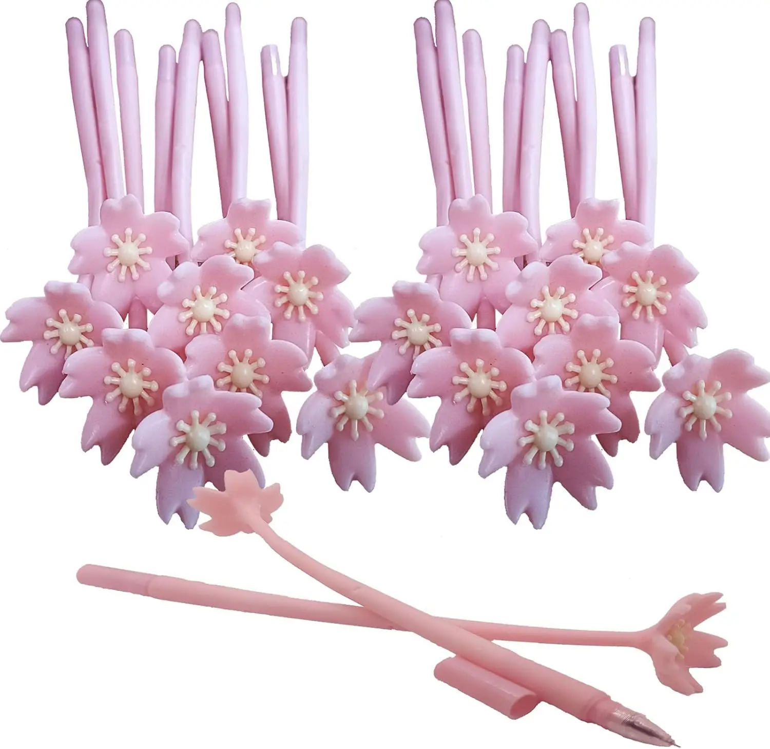 12 Pcs Romantic Gel Ink Pens,Smooth Writing, Dreamy Cherry Blossom Design Writing Supplies
12 Pcs Romantic Gel Ink Pens,Smooth Writing, Dreamy Cherry Blossom Design Writing Supplies