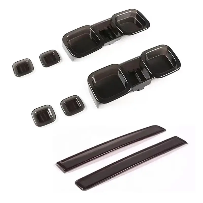A19Q-Smoked Black Tail Light Cover Rear Fog Light Cover For Land Rover Defender 90 110 130 2020-2024 Accessories
A19Q-Smoked Black Tail Light Cover Rear Fog Light Cover For Land Rover Defender 90 110 130 2020-2024 Accessories