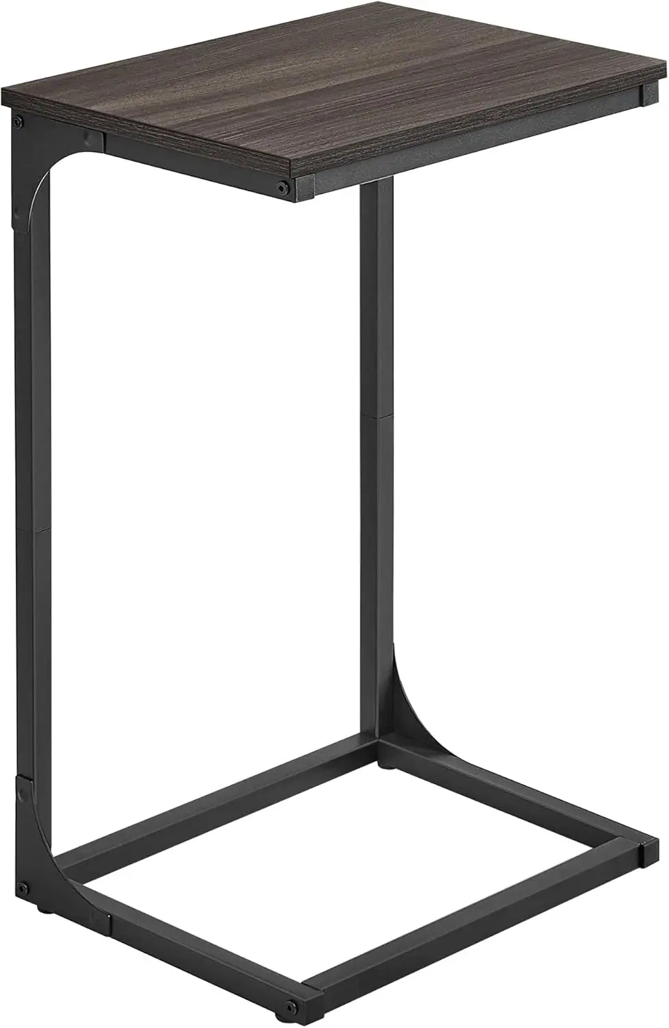 C-Shaped End Table, Side Table For Sofa, Couch Table With Metal Frame, Small Tv Tray Table For Living Room, Bedroom, Chestnut
C-Shaped End Table, Side Table For Sofa, Couch Table With Metal Frame, Small Tv Tray Table For Living Room, Bedroom, Chestnut