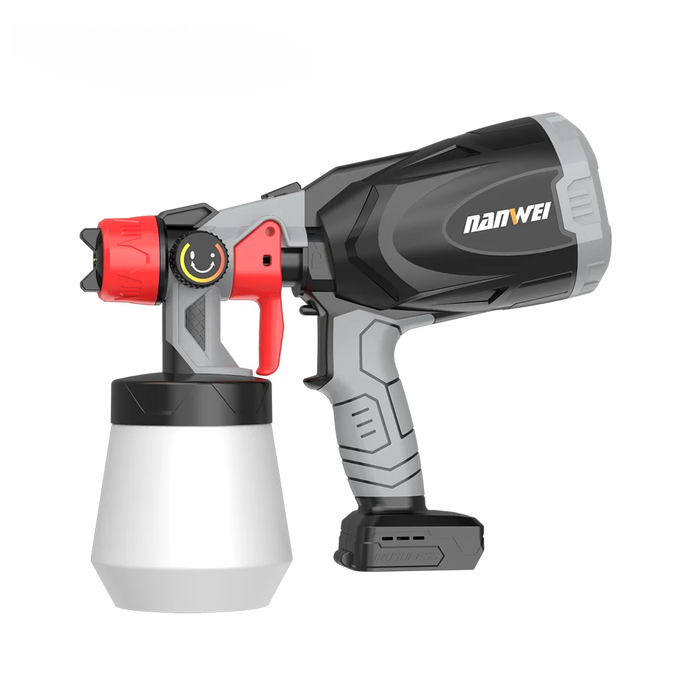For NANWEI 800ml Electrical High Pressure Spray Gun Paint Spray Gun cordless power tools
For NANWEI 800ml Electrical High Pressure Spray Gun Paint Spray Gun cordless power tools