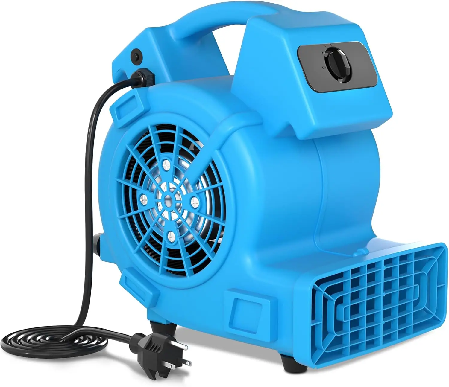 High Velocity Air Mover Fan, 500 CFM Floor Dryer with 3 Speeds & Daisy Chain Outlets for Carpet Drying, Water Damage Restoration, Garage & Basement, ETL Listed
High Velocity Air Mover Fan, 500 CFM Floor Dryer with 3 Speeds & Daisy Chain Outlets for Carpet Drying, Water Damage Restoration, Garage & Basement, ETL Listed