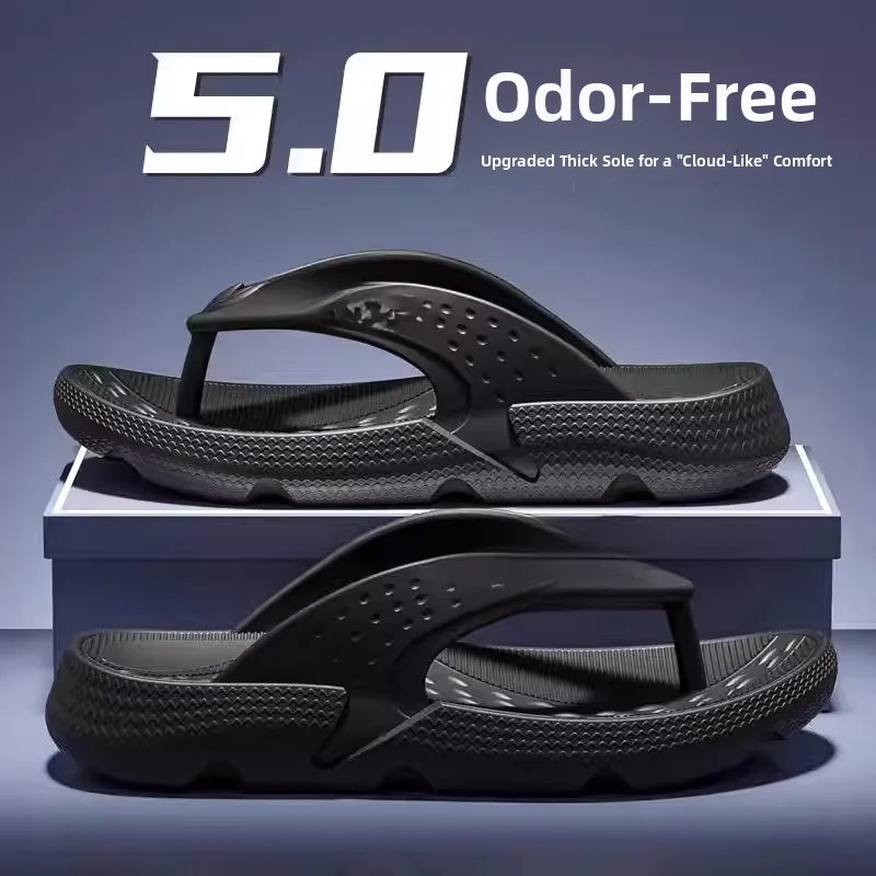 Men's Beach Sandals Thick Bottom Thong Slippers Anti-Slip Deodorant Summer Outdoor Shoes EVA Material Breathable Slip-On Sandals
Men's Beach Sandals Thick Bottom Thong Slippers Anti-Slip Deodorant Summer Outdoor Shoes EVA Material Breathable Slip-On Sandals