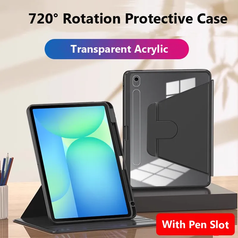 For Samsung Galaxy Tab S10 FE 2025 10.9" X520 X526 S10 FE Plus 13.1 Inch A9 X110 A9+ A9Plus X210 S8 S7 S9 FE Clear Acrylic Cover
For Samsung Galaxy Tab S10 FE 2025 10.9" X520 X526 S10 FE Plus 13.1 Inch A9 X110 A9+ A9Plus X210 S8 S7 S9 FE Clear Acrylic Cover