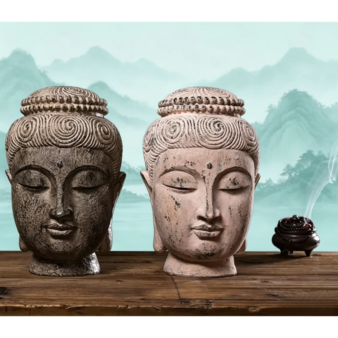 Chinese Zen Style Buddha Head Home Decor Southeast Asia Thailand Guanyin Avalokitesvara Buddha Statue for Thai Restaurant
Chinese Zen Style Buddha Head Home Decor Southeast Asia Thailand Guanyin Avalokitesvara Buddha Statue for Thai Restaurant