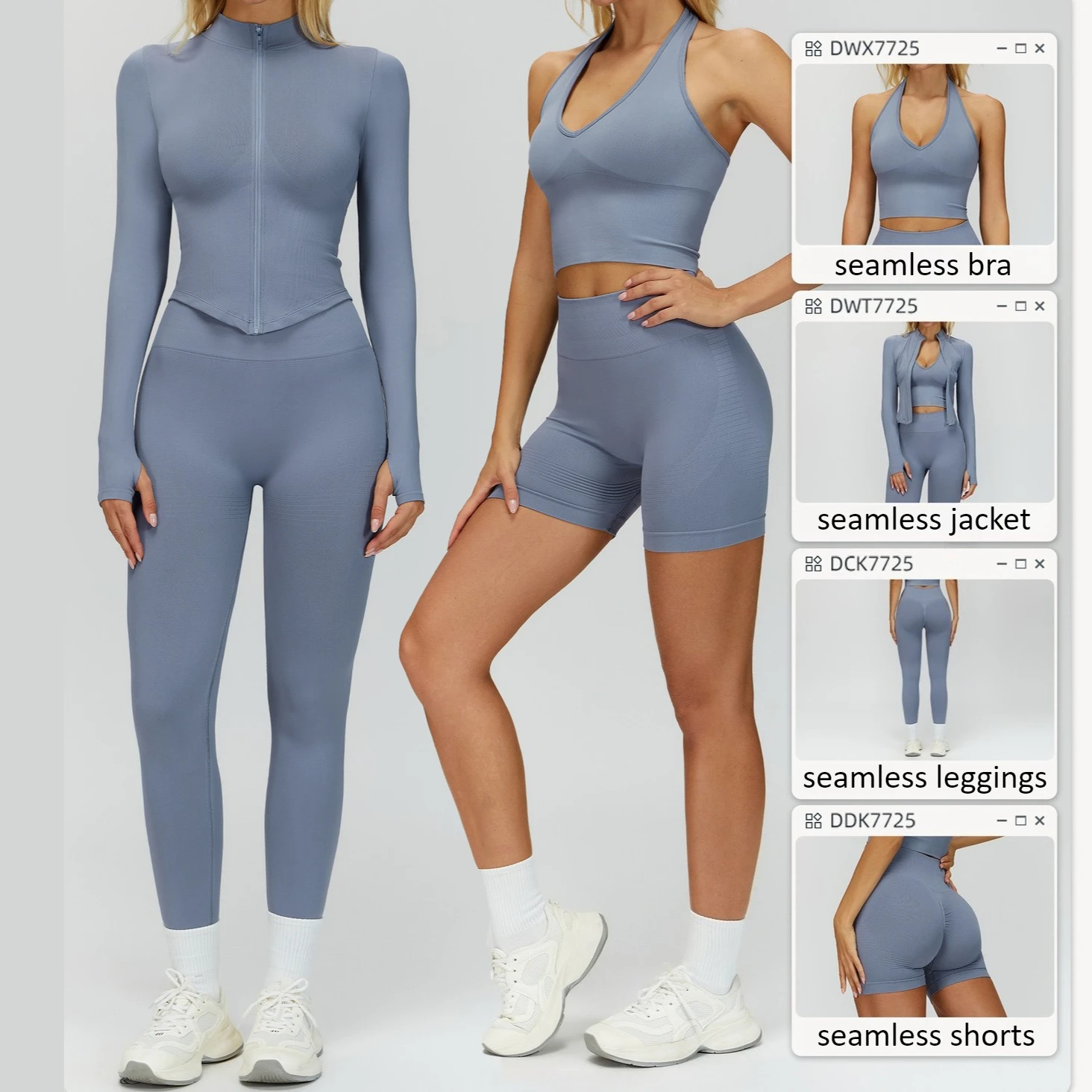 2/3 Pieces Seamless Yoga Set Gym Set Women Workout Matching Sets for Women Tracksuit Clothing Sport Bra Jacket Fitness Leggings
2/3 Pieces Seamless Yoga Set Gym Set Women Workout Matching Sets for Women Tracksuit Clothing Sport Bra Jacket Fitness Leggings