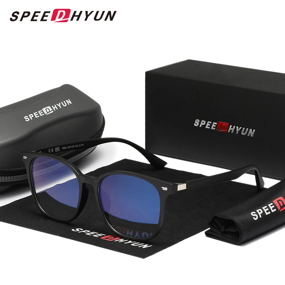 SPEEDHYUN Vintage Blue Light Computer Glasses Rectangle Anti Blue Light Protection Glass Screen Transparent Full Frames Eyewear
SPEEDHYUN Vintage Blue Light Computer Glasses Rectangle Anti Blue Light Protection Glass Screen Transparent Full Frames Eyewear