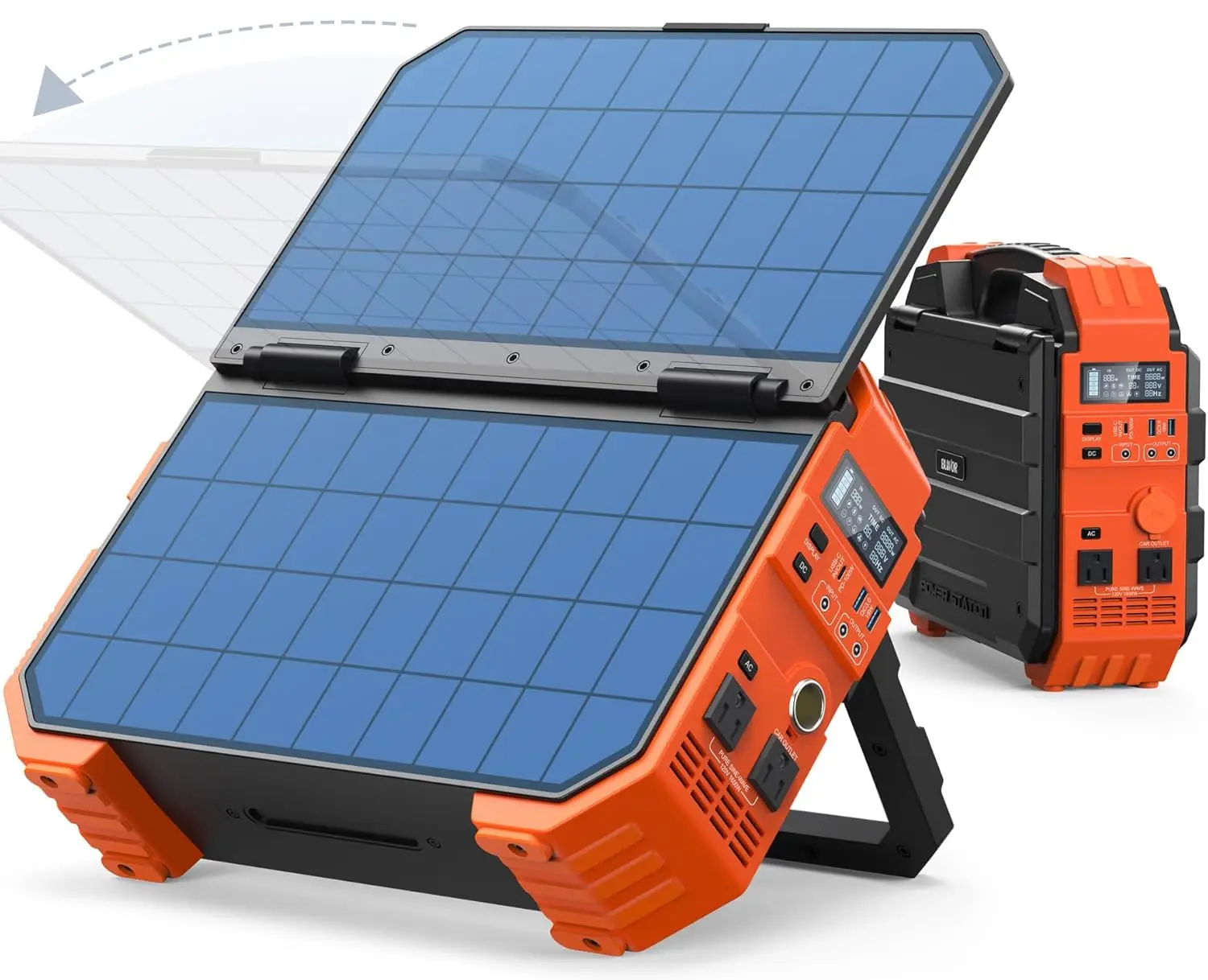 Portable Power Station 1600W (Peak 3200W), Built-in Solar Panel, 1024Wh LiFePO4 Battery, 100W USB-C Fast Charge, Solar, Custom
Portable Power Station 1600W (Peak 3200W), Built-in Solar Panel, 1024Wh LiFePO4 Battery, 100W USB-C Fast Charge, Solar, Custom