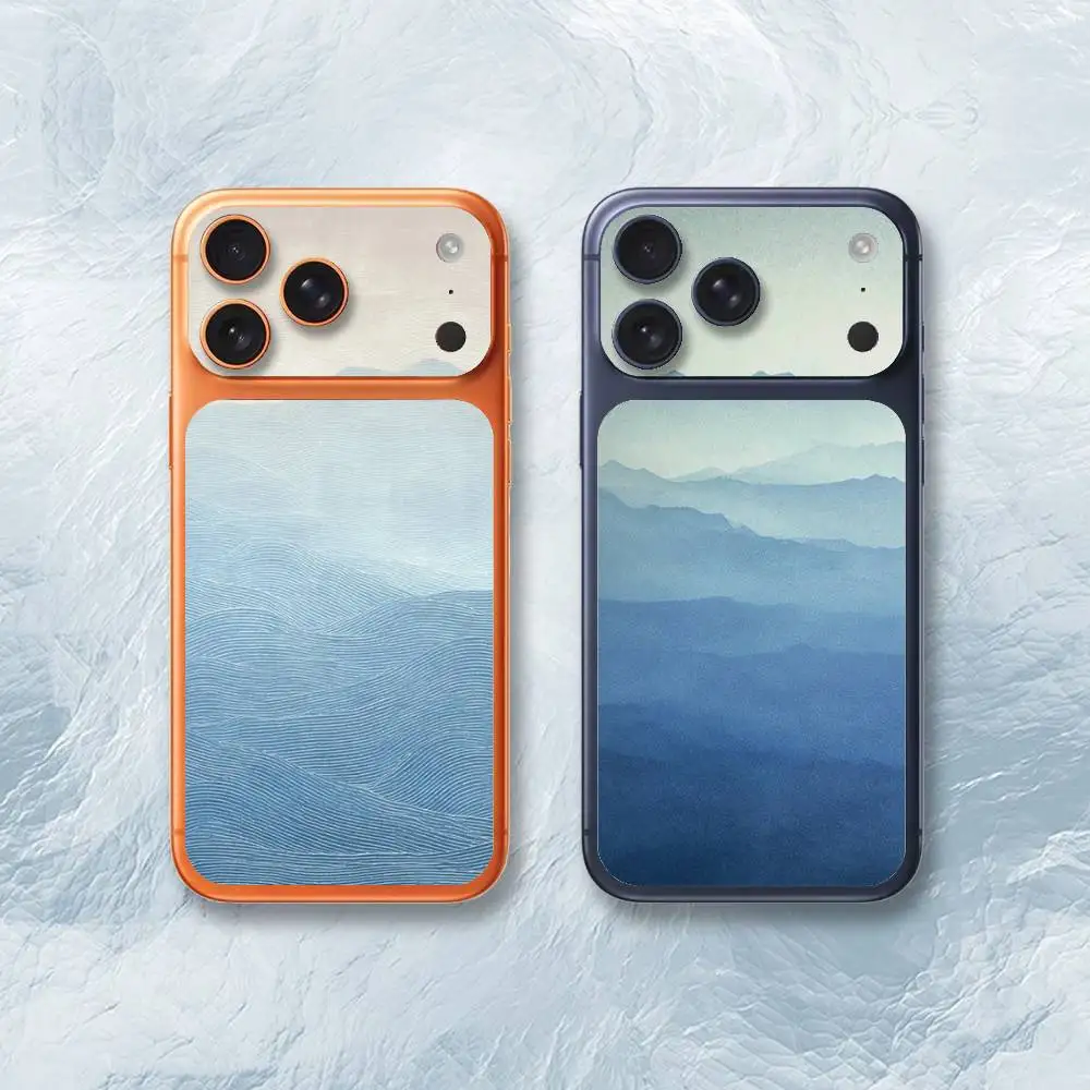 Azure Mist Mountains Sticker Film Wrap Decal Sticker for iPhone 17 Pro Max
Azure Mist Mountains Sticker Film Wrap Decal Sticker for iPhone 17 Pro Max