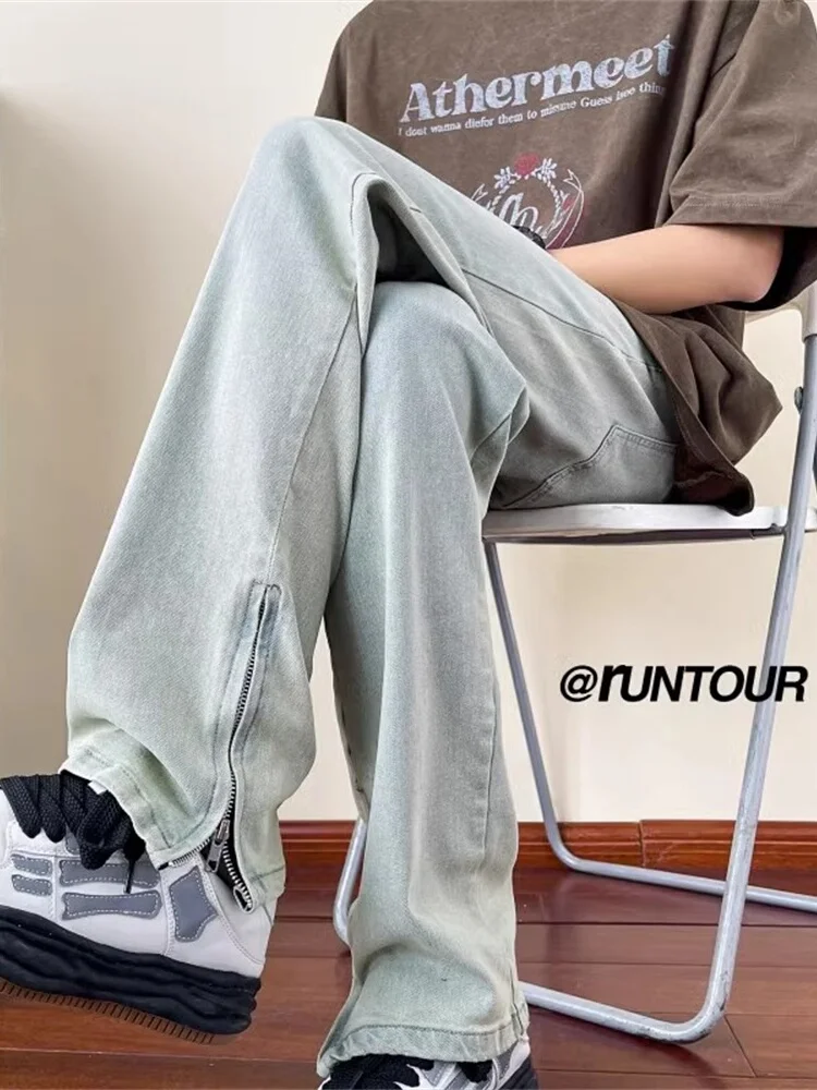 Летние тонкие прямые джинсы для мужчин в американском стиле, узкие, длинные, цвета желтой грязи, расклешенные
Летние тонкие прямые джинсы для мужчин в американском стиле, узкие, длинные, цвета желтой грязи, расклешенные