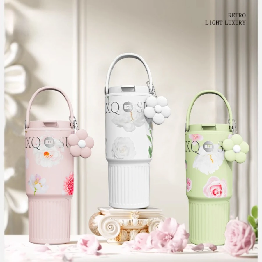 High-color value light luxury printing insulation straw cup female large capacity new stainless steel keep cold cups
High-color value light luxury printing insulation straw cup female large capacity new stainless steel keep cold cups