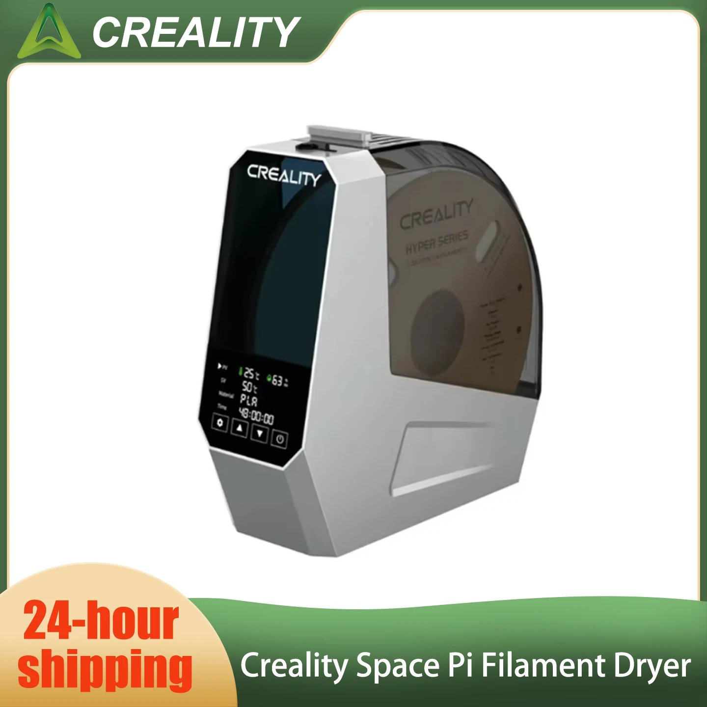 Creality For Creality K1 C/ Ender 3 V3 KE /SE Space Pi Filament Dryer 360° Hot-Air Heating 1KG 3D Printer Filament Dryer Box
Creality For Creality K1 C/ Ender 3 V3 KE /SE Space Pi Filament Dryer 360° Hot-Air Heating 1KG 3D Printer Filament Dryer Box