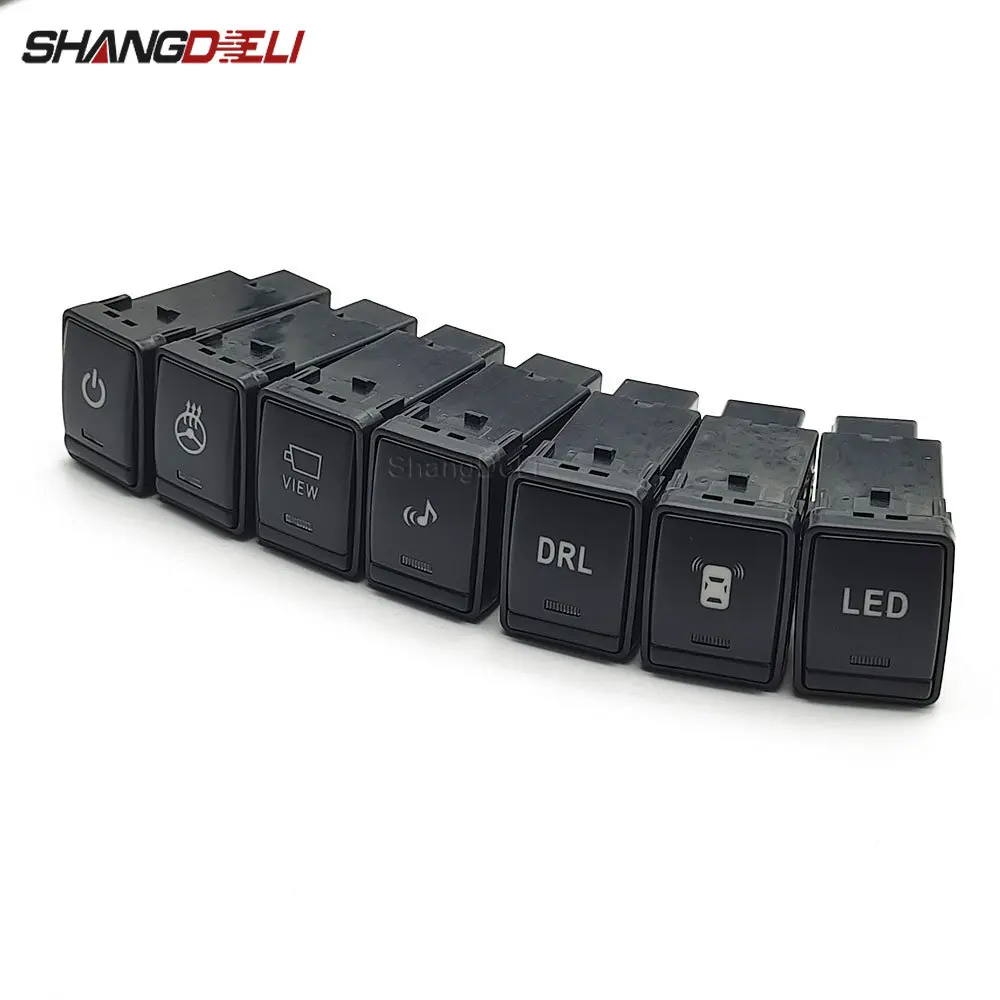 1Pc Car LED DRL Light Radar Power On Off Camera Mirror Switch Button For nissan XTRAIL T32 rogue QASHQAI J11 Serena C26 C27
1Pc Car LED DRL Light Radar Power On Off Camera Mirror Switch Button For nissan XTRAIL T32 rogue QASHQAI J11 Serena C26 C27