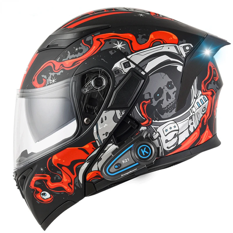 Dual Lens Facelift Helmet for Motorcycles Long Endurance Bluetooth Helmet for Motorcycles Cool Full Helmet for Motorcycles
Dual Lens Facelift Helmet for Motorcycles Long Endurance Bluetooth Helmet for Motorcycles Cool Full Helmet for Motorcycles