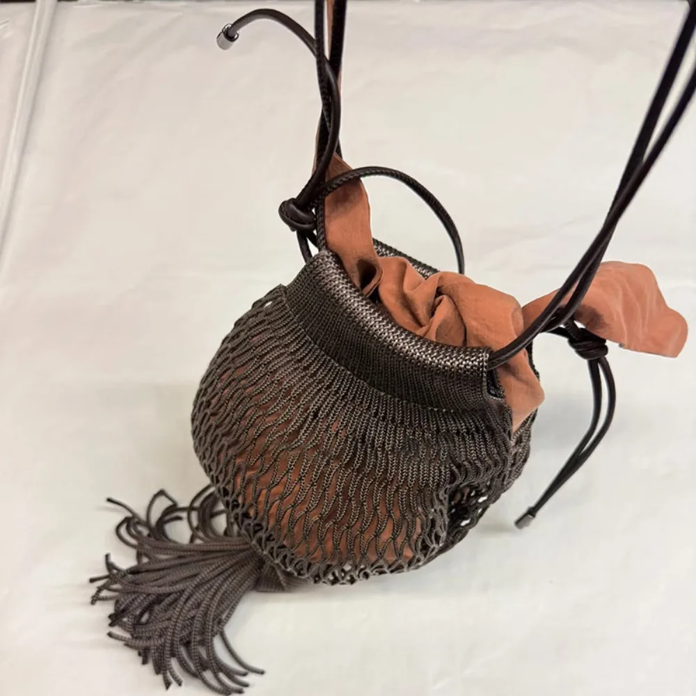 2025 Summer New Casual All-match Messenger Fishing Net Women Trendy Personalized Shoulder Bag Ruched Streetwear Crossbody Bags
2025 Summer New Casual All-match Messenger Fishing Net Women Trendy Personalized Shoulder Bag Ruched Streetwear Crossbody Bags