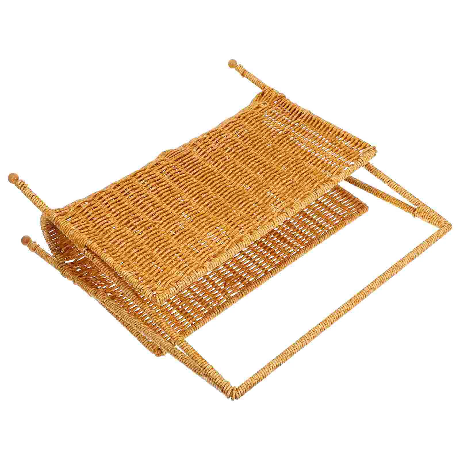 Desktop Magazine Storage Rack Collapsible Laundry Baskets for PE Plastic Rattan Craft Floor
Desktop Magazine Storage Rack Collapsible Laundry Baskets for PE Plastic Rattan Craft Floor