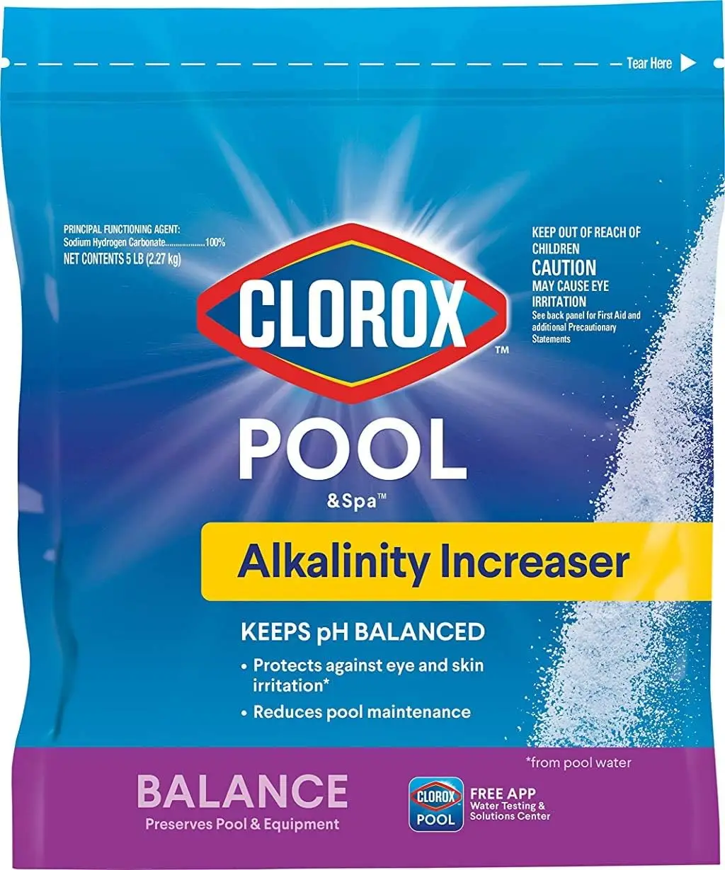 Pool Alkalinity Increaser to Maintain Stable pH Levels – 5 lb Single Pack for Swimming Pools
Pool Alkalinity Increaser to Maintain Stable pH Levels – 5 lb Single Pack for Swimming Pools