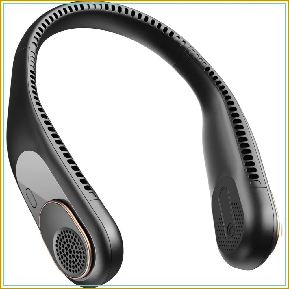 Portable Neck Fan: 5200mAh Bladeless, 4 Speeds, 20H Max, No Hair Twist, Quiet Wearable for Travel, Gifts
Portable Neck Fan: 5200mAh Bladeless, 4 Speeds, 20H Max, No Hair Twist, Quiet Wearable for Travel, Gifts
