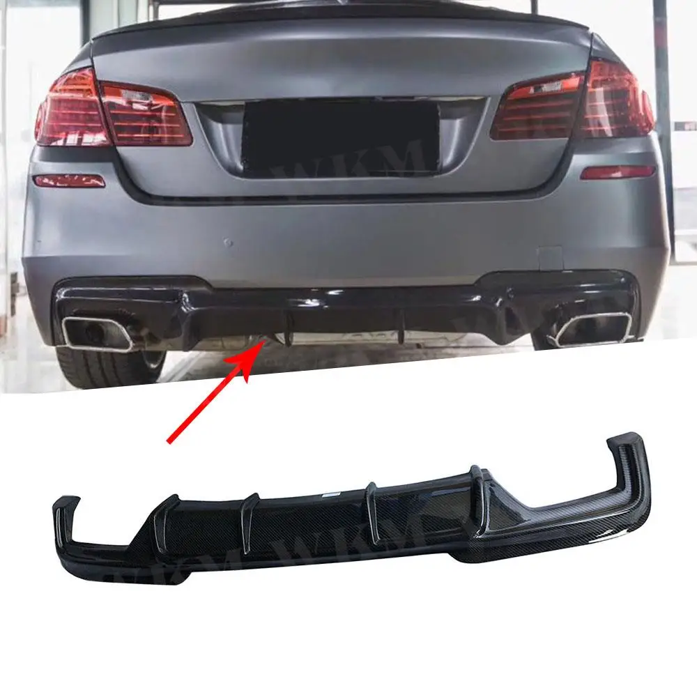 Carbon Fiber Rear Diffuser For BMW 5 Series F10 M5 M Tech Sedan Sport 2012-2016 FRP Car Rear Bumper Lip Diffuser Spoiler
Carbon Fiber Rear Diffuser For BMW 5 Series F10 M5 M Tech Sedan Sport 2012-2016 FRP Car Rear Bumper Lip Diffuser Spoiler