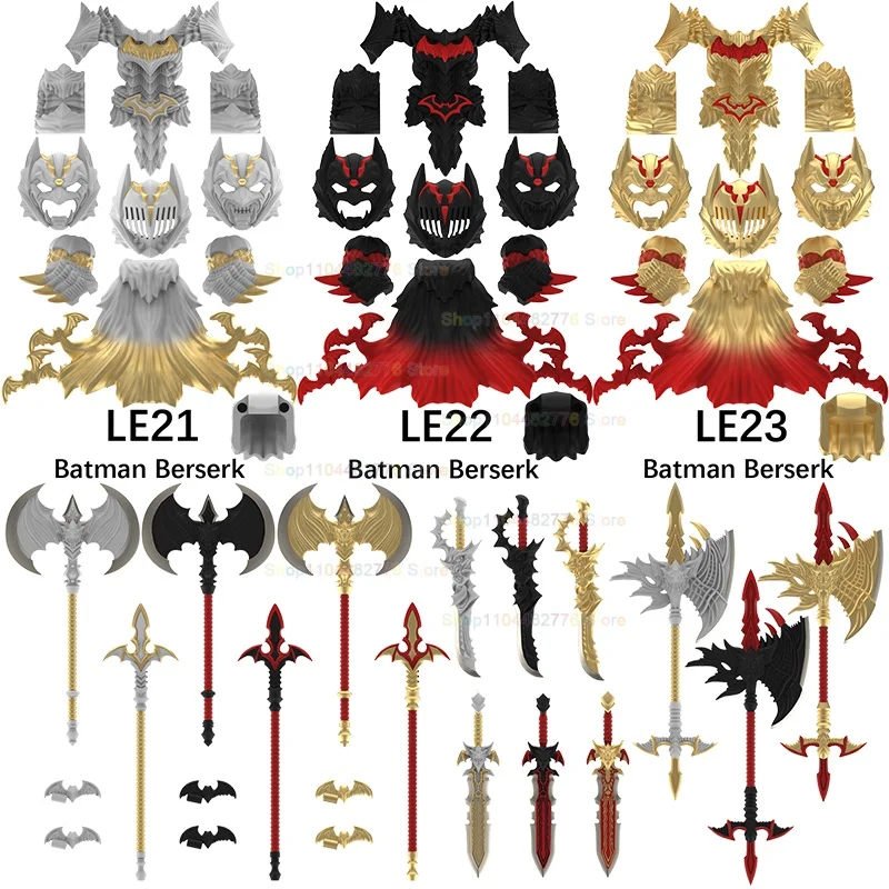 MOC Anime Series LE21 Heavy Armor Soldiers Accessory Assemble Scene Bricks Action Figures Kids Dolls Kids for Toys Gifts
MOC Anime Series LE21 Heavy Armor Soldiers Accessory Assemble Scene Bricks Action Figures Kids Dolls Kids for Toys Gifts