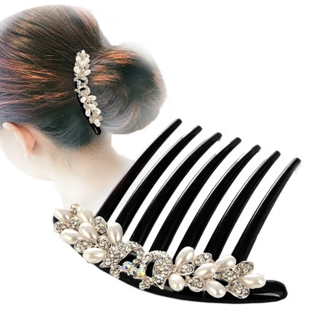 2pcs Pearl Hair Comb Bridal Rhinestone Elegant Wedding Accessory for Bride Bridesmaid Party Prom Hairstyle Accessories
2pcs Pearl Hair Comb Bridal Rhinestone Elegant Wedding Accessory for Bride Bridesmaid Party Prom Hairstyle Accessories