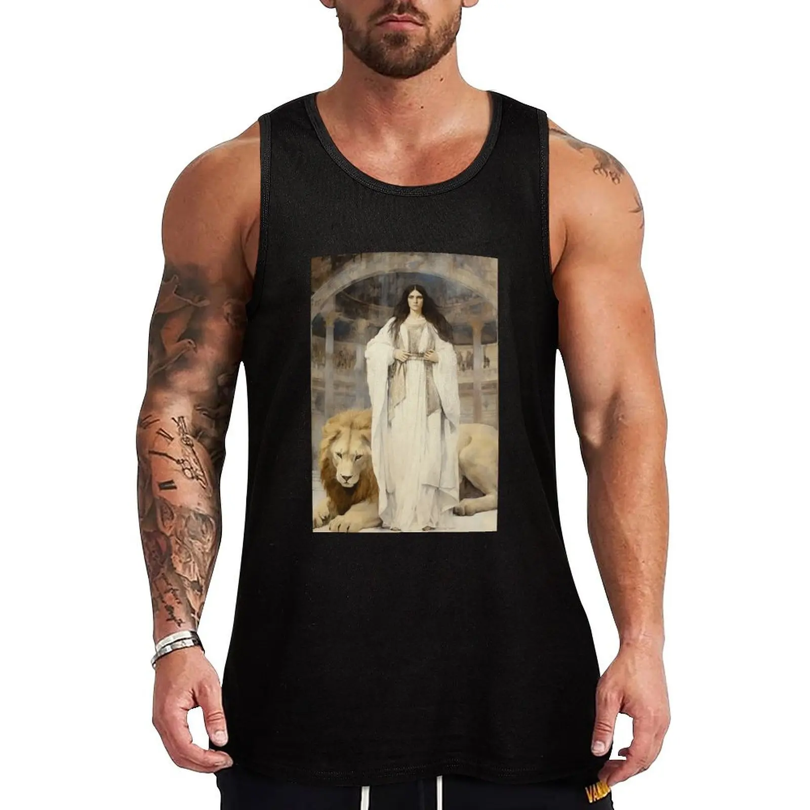 Saint Euphemia Tank Top Men's t shirt Man summer clothes sleeveless gym shirt man fitness
Saint Euphemia Tank Top Men's t shirt Man summer clothes sleeveless gym shirt man fitness