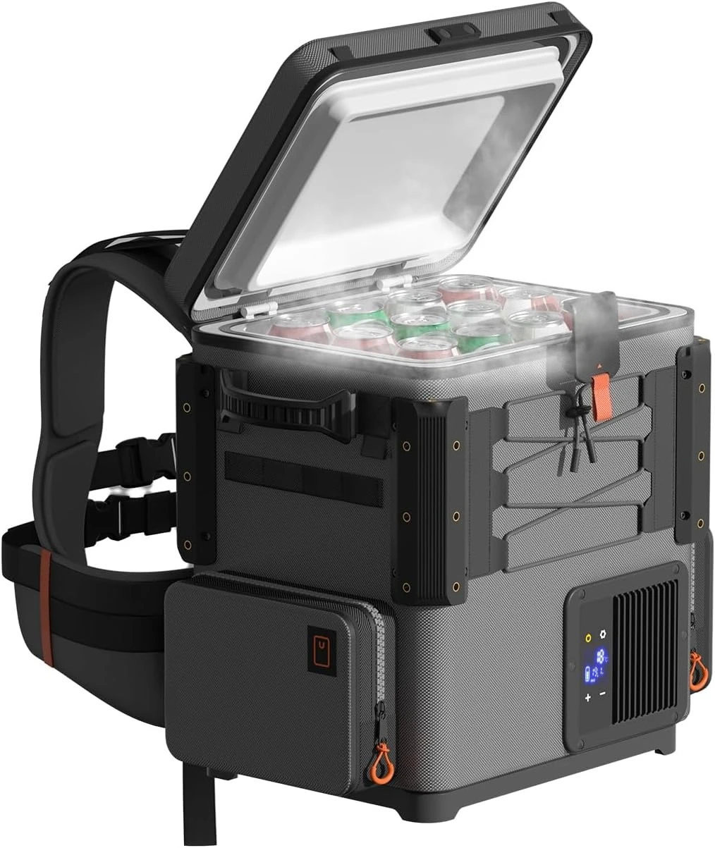 FrozenPack Wild 12V Car Refrigerator & Portable Electric Cooler, 20L/21QT Backpack Design
FrozenPack Wild 12V Car Refrigerator & Portable Electric Cooler, 20L/21QT Backpack Design