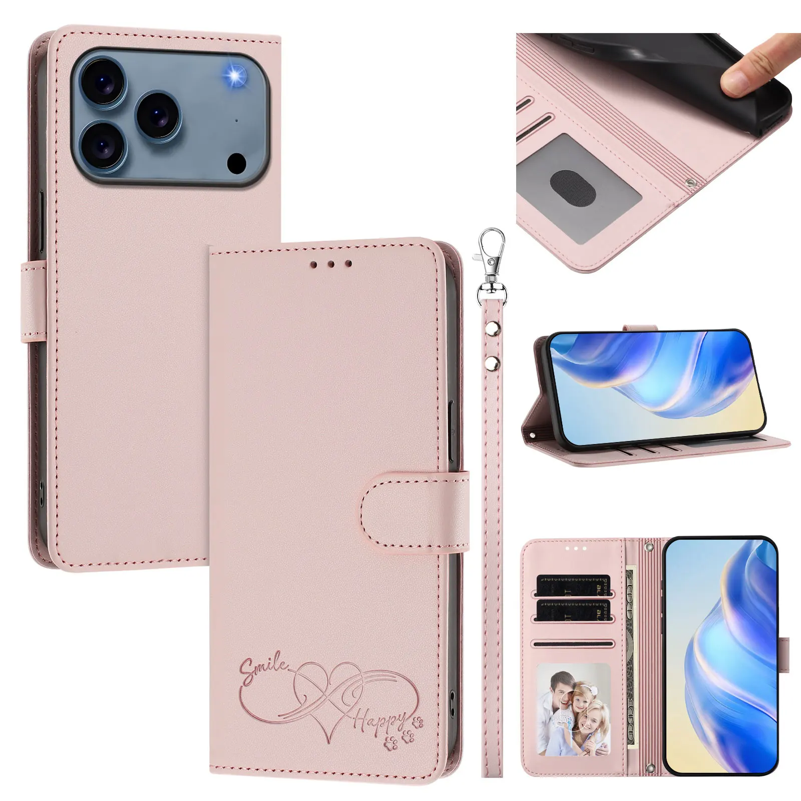 Flip Cards Solt Wallet Love-themed Printed Leather Phone Case for iPhone 17 Pro max 16 15 14 13 12 Shockproof For Magsafe Cover
Flip Cards Solt Wallet Love-themed Printed Leather Phone Case for iPhone 17 Pro max 16 15 14 13 12 Shockproof For Magsafe Cover