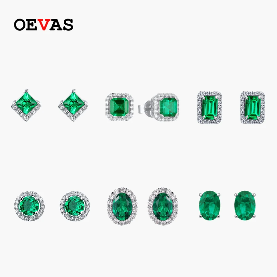 OEVAS настоящие 1 карат лабораторные изумрудные серьги для женщин, 100% стерлинговое серебро 925 пробы с бриллиантами, ювелирные изделия, подарок, оптовая продажа
OEVAS настоящие 1 карат лабораторные изумрудные серьги для женщин, 100% стерлинговое серебро 925 пробы с бриллиантами, ювелирные изделия, подарок, оптовая продажа