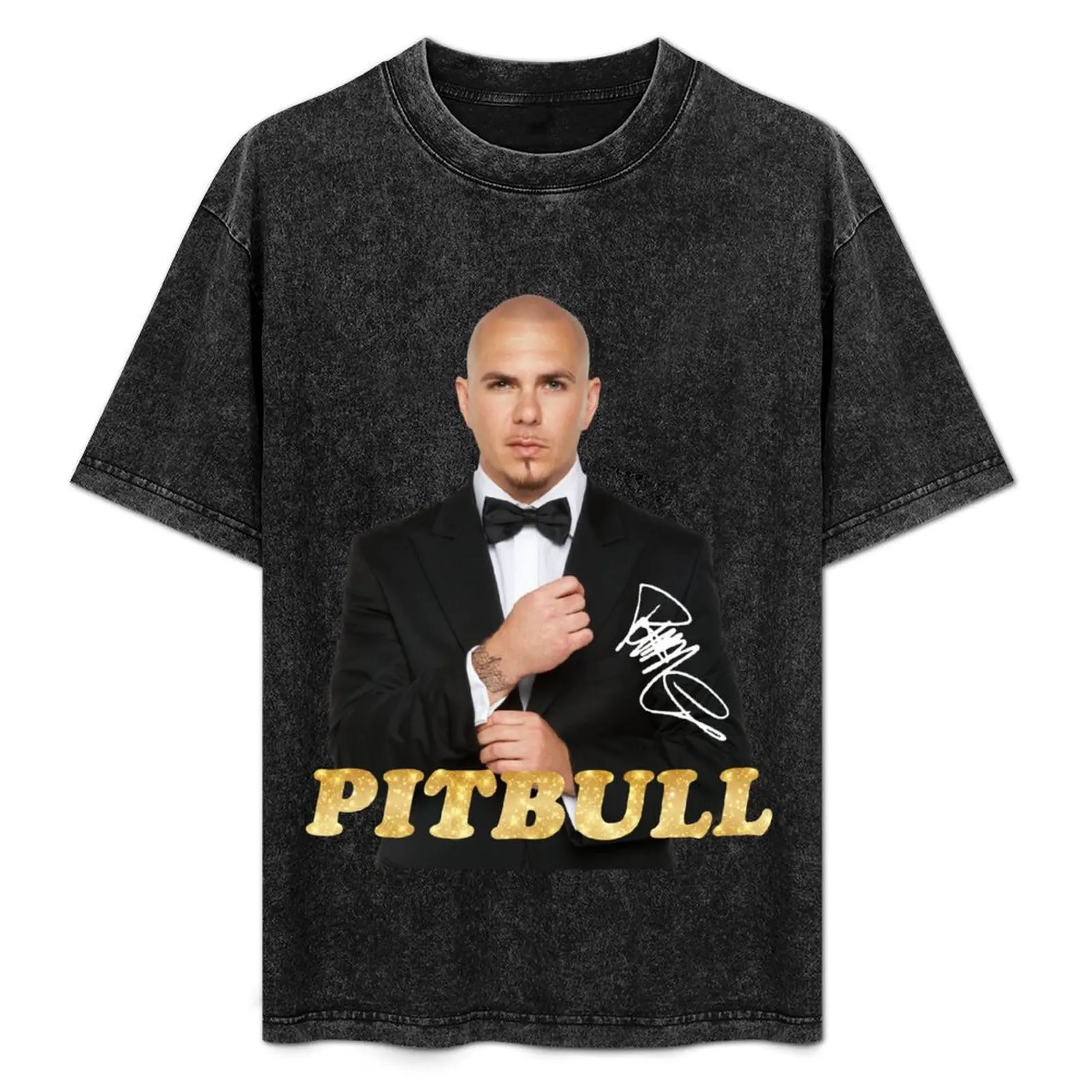 Pitbull Rapper 2023 with Signature T-Shirt Casual Work Wear T-Shirt
Pitbull Rapper 2023 with Signature T-Shirt Casual Work Wear T-Shirt