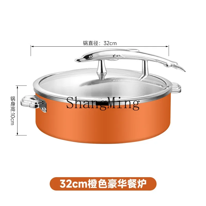 CL Color Stainless Steel Hammer Printing Warm Vegetable Pot Buffet Furnace Display Cold Food Tea Break Insulation Heating
CL Color Stainless Steel Hammer Printing Warm Vegetable Pot Buffet Furnace Display Cold Food Tea Break Insulation Heating