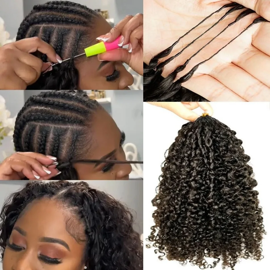 Burmese Pre Looped Feather Crochet Human Hair Kinky Curly For Black Women Pre Separated Knotless Burmese Curly Hair For Braiding
Burmese Pre Looped Feather Crochet Human Hair Kinky Curly For Black Women Pre Separated Knotless Burmese Curly Hair For Braiding