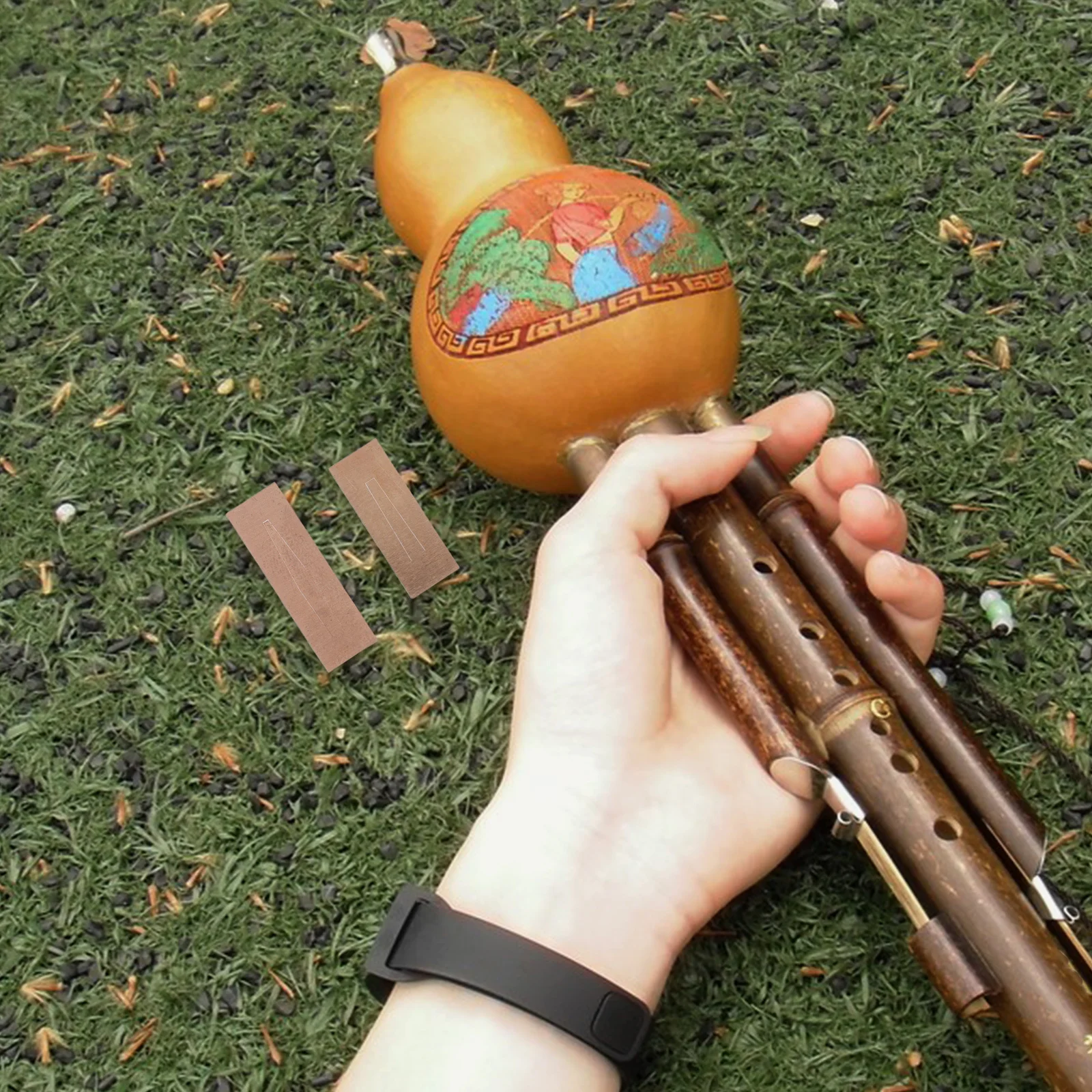 2Sets Hulusi Reed B Key Instant Playability Sturdy Durability Chinese Musical Instrument Parts Flute Replacement
2Sets Hulusi Reed B Key Instant Playability Sturdy Durability Chinese Musical Instrument Parts Flute Replacement