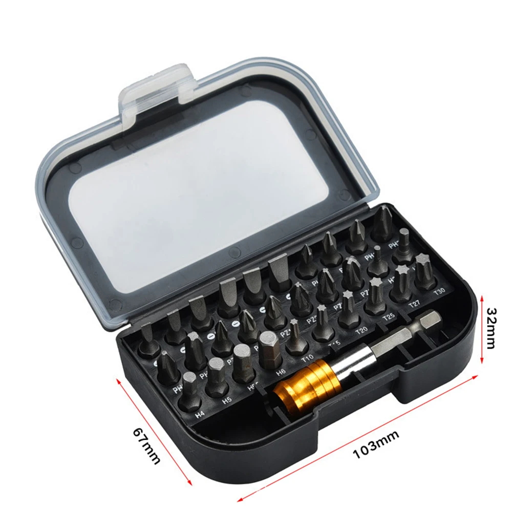31 Pcs Precision Screwdriver Set Magnetic Repair Precision Screwdriver Tools Slotted Bits Hand Tools Kit
31 Pcs Precision Screwdriver Set Magnetic Repair Precision Screwdriver Tools Slotted Bits Hand Tools Kit