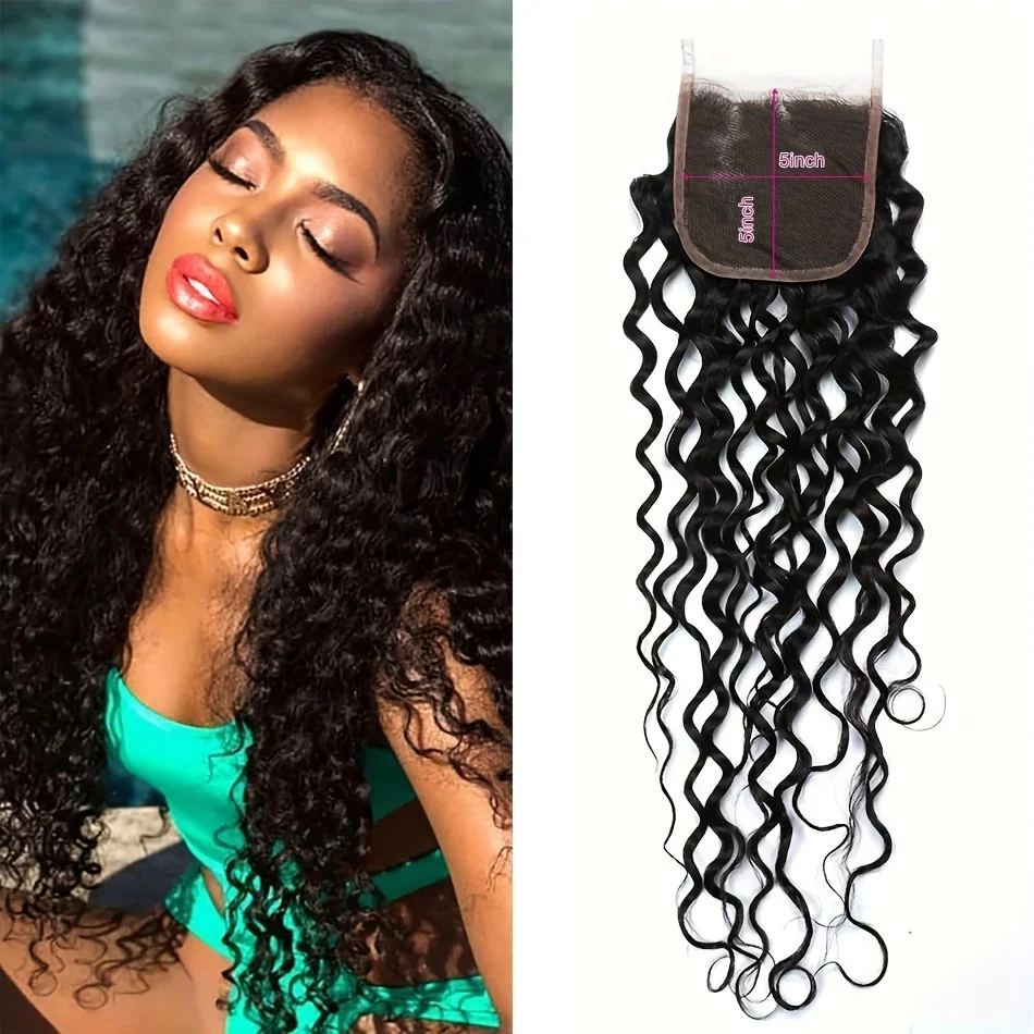 Water Wave Closure 5x5 Lace Closure Brazilian Human Hair Closure 5x5 Lace Closure Free Part Swiss Lace Closure Brazilian Water Wave Closure For Women
Water Wave Closure 5x5 Lace Closure Brazilian Human Hair Closure 5x5 Lace Closure Free Part Swiss Lace Closure Brazilian Water Wave Closure For Women