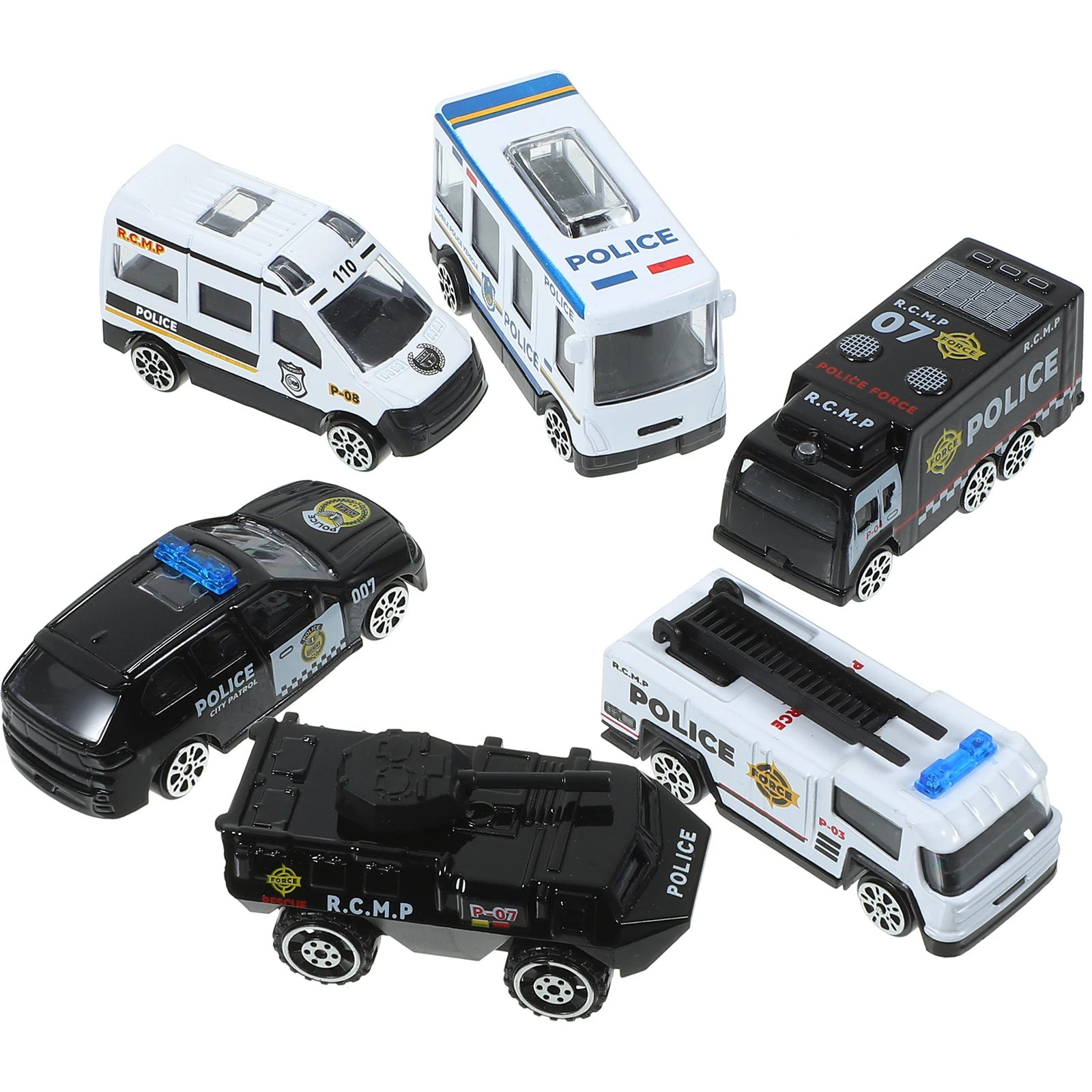 6 Pcs Police Car Set Elaborately Detailed Models Simulation Toy Children Alloy Collection Kids for
6 Pcs Police Car Set Elaborately Detailed Models Simulation Toy Children Alloy Collection Kids for