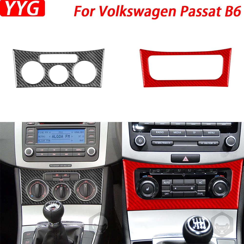 For Volkswagen Passat B6 2006-2011 Car Accessories Carbon Fiber Air Conditioning AC Control Panel Trim Cover Interior Sticker
For Volkswagen Passat B6 2006-2011 Car Accessories Carbon Fiber Air Conditioning AC Control Panel Trim Cover Interior Sticker