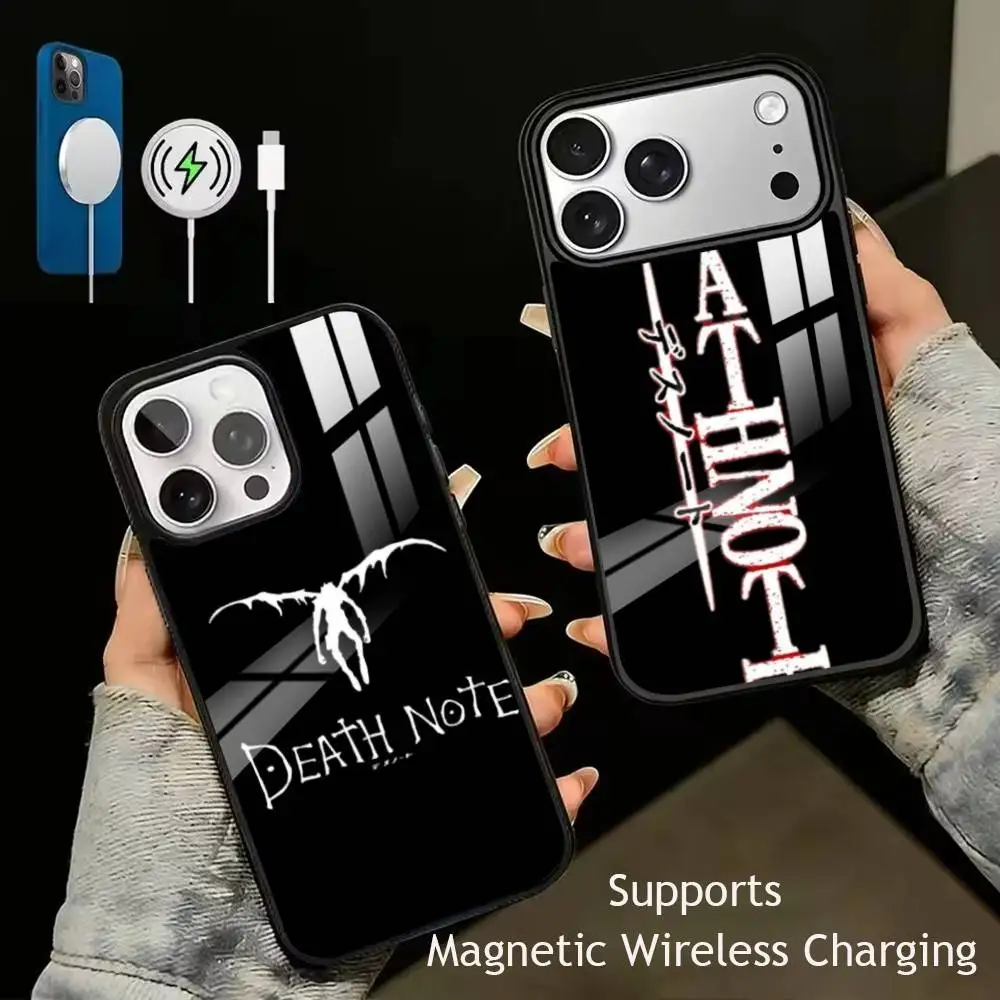 Light D-Death N-Note Logo Phone Case For iPhone17,16,15,14,13,12,11 Plus,Pro Supports Magnetic Wireless Charging
Light D-Death N-Note Logo Phone Case For iPhone17,16,15,14,13,12,11 Plus,Pro Supports Magnetic Wireless Charging