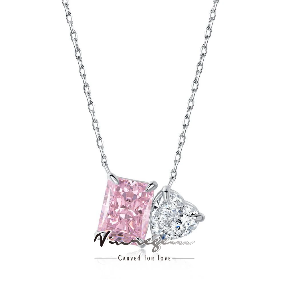 Vinregem 18K White Gold Lab Created Sapphire Emerald Gemstones Necklaces Pendant 925 Sterling Silver Fine Jewelry Girls Gifts
Vinregem 18K White Gold Lab Created Sapphire Emerald Gemstones Necklaces Pendant 925 Sterling Silver Fine Jewelry Girls Gifts