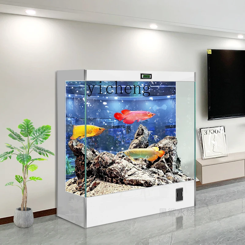 TQH living room household small and medium-sized wall large back filter ecological landscaping Jinlong fish tank
TQH living room household small and medium-sized wall large back filter ecological landscaping Jinlong fish tank