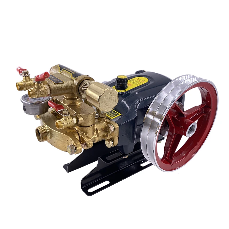 Three-cylinder Plunger Pump, Automatic Pressure Relief 21/26/40/60, Motorized Sprayer High Pressure Remote Fruit Tree Sprayer
Three-cylinder Plunger Pump, Automatic Pressure Relief 21/26/40/60, Motorized Sprayer High Pressure Remote Fruit Tree Sprayer