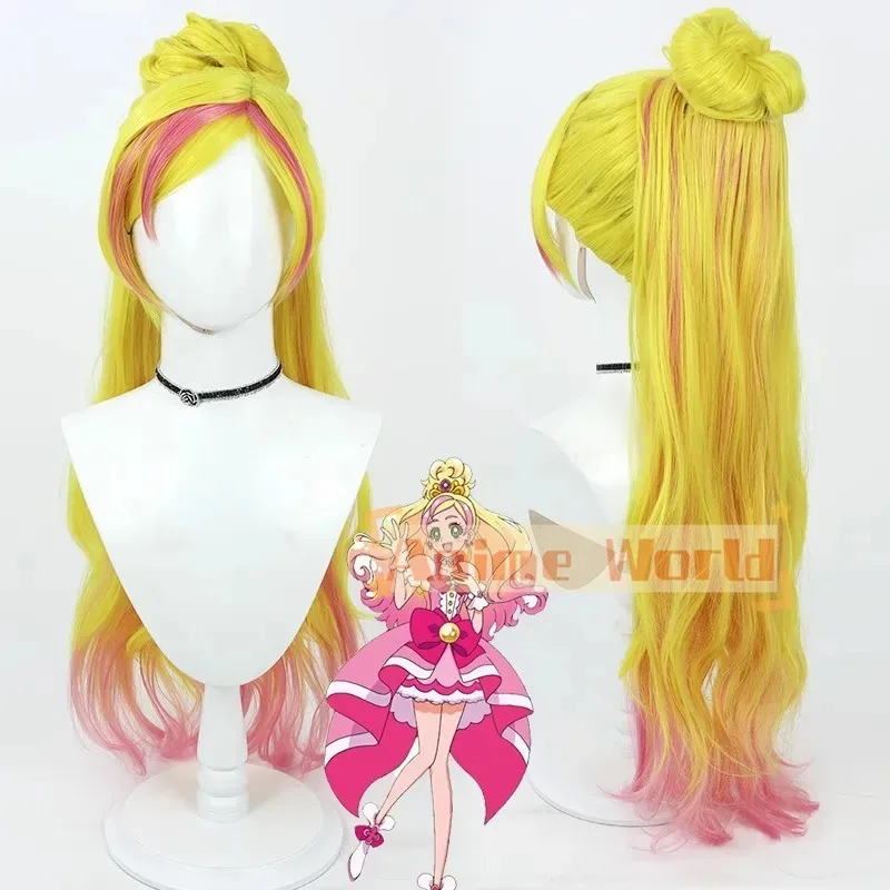 Аниме Ид! Парик для косплея принцессы Pretty Cure, Cure Flora, 85 см, золотистые и розовые волосы с градиентом, кавайные шикарные висячие небесные ролевые игры
Аниме Ид! Парик для косплея принцессы Pretty Cure, Cure Flora, 85 см, золотистые и розовые волосы с градиентом, кавайные шикарные висячие небесные ролевые игры