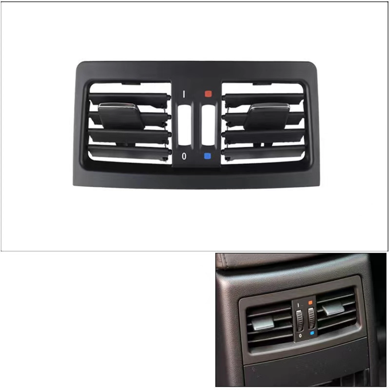Rear A/C Air Vent Outlet Grill Panel Cover Conditioning Frame For BMW 3 Series E90 E90N E91 E91N 2005-2012
Rear A/C Air Vent Outlet Grill Panel Cover Conditioning Frame For BMW 3 Series E90 E90N E91 E91N 2005-2012