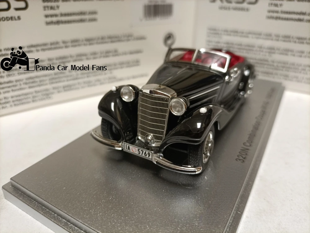 Kess 1/43 Benz винтажная модель спортивного автомобиля-трансформер Benz 320N W142 1938 черные украшения коллекционные предметы подарки из смолы
Kess 1/43 Benz винтажная модель спортивного автомобиля-трансформер Benz 320N W142 1938 черные украшения коллекционные предметы подарки из смолы